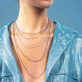 Classic Gigi Necklace in Baby Blue