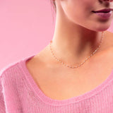 Classic Gigi Necklace in Baby Pink