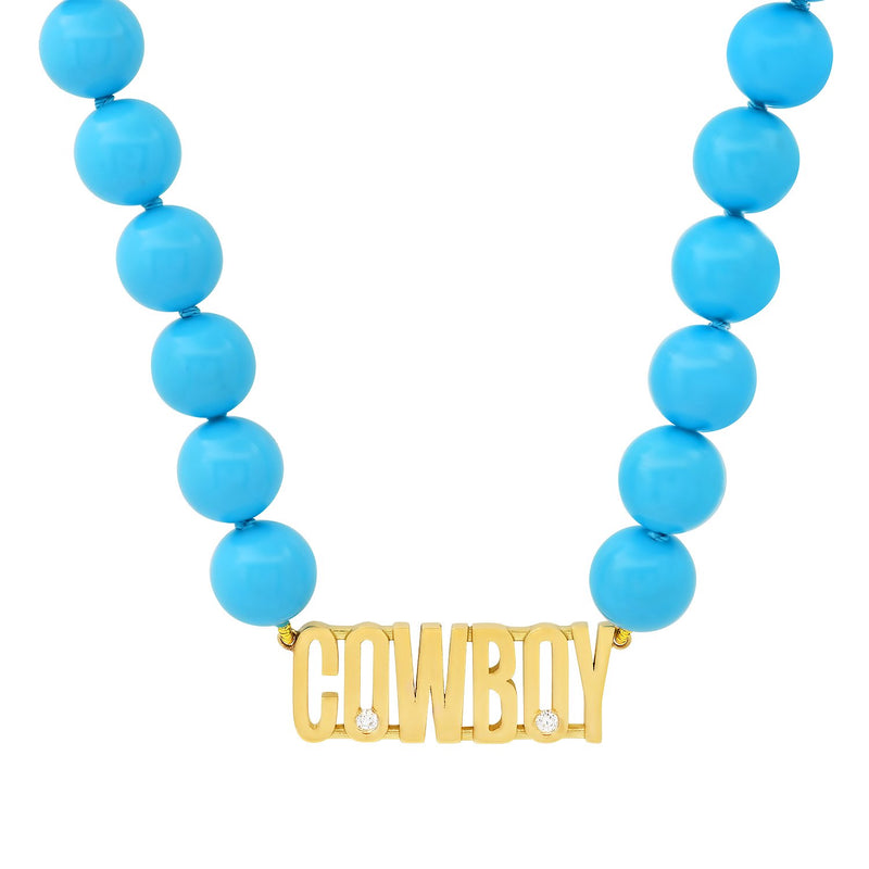 Cowboy Turquoise Necklace