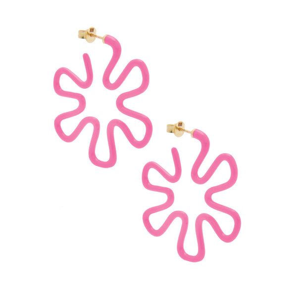 B Pink Earrings