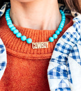 Cowboy Turquoise Necklace