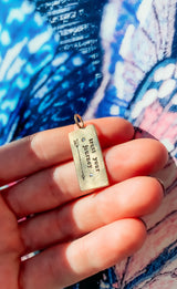 Trust Your Journey ID Tag
