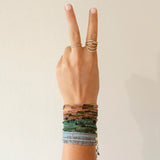 Sakota Emerald Wrap Bracelet - Necklace