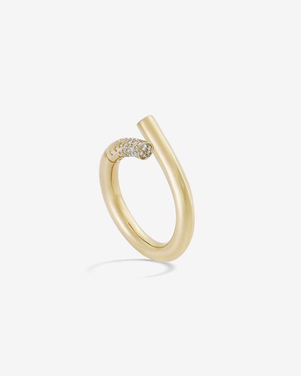 Oera Paved Diamond Ring