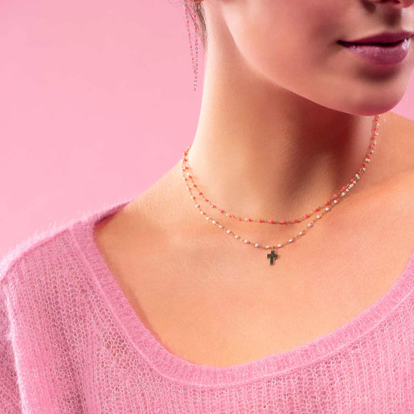 Classic Gigi Necklace in Pink